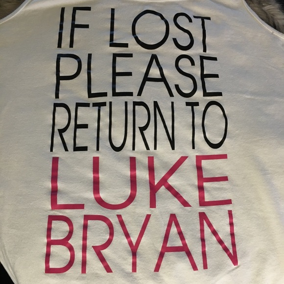 Luke Bryant Tank, sz L - Picture 2 of 8